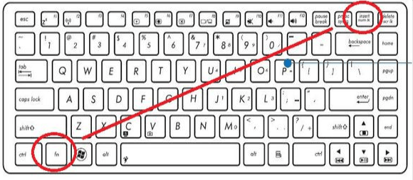 华硕笔记本键盘字母变数字 如何切换【完整图文教程】-猎天资源库