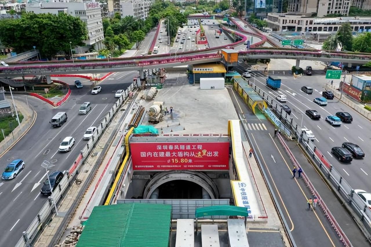 深圳首条单洞双层春风隧道：向2024年的通车梦想迈进